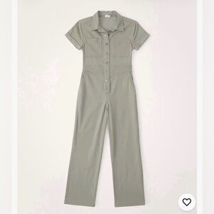 Abercrombie Kids 13/14 Olive Green Jumpsuit NWT!